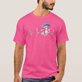 T-shirt Skydiving Et Alpaca Heartbeat Skydiving Skydiving