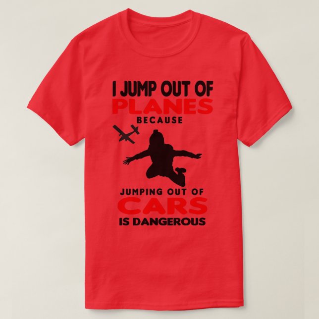 T-shirt Skydiving I (Design devant)