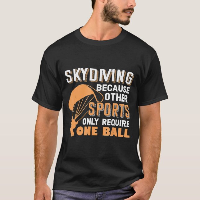 T-shirt Skydiving - Love Skydiving (Devant)