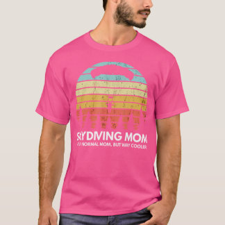 T-shirt Skydiving Maman Skydiving Mère Matching Couple Sky