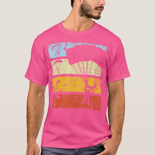 T-shirt Skydiving Parachute Skydive (Devant)