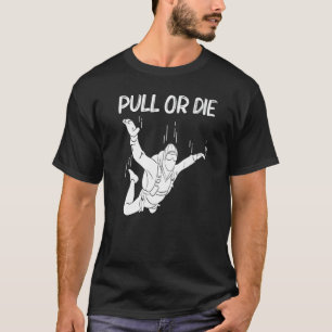 T-shirt Skydiving Pour Hommes Femmes Parachutage Jumping S