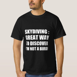 T-shirt Skydiving : une excellente façon de découvrir que 