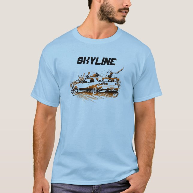 T-SHIRT SKYLINE (Devant)