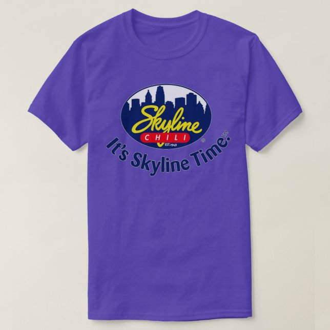 T-shirt Skyline Chili (2)  (Design devant)