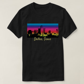 T-shirt Skyline de Dallas Texas City