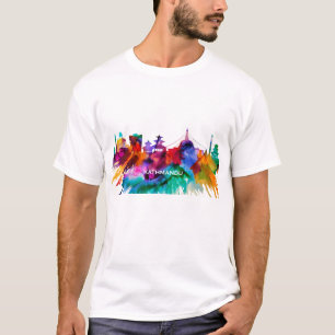 T-shirt Skyline de Katmandou