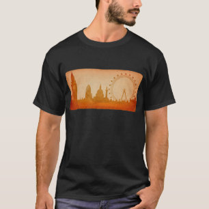 T-shirt Skyline de Londres