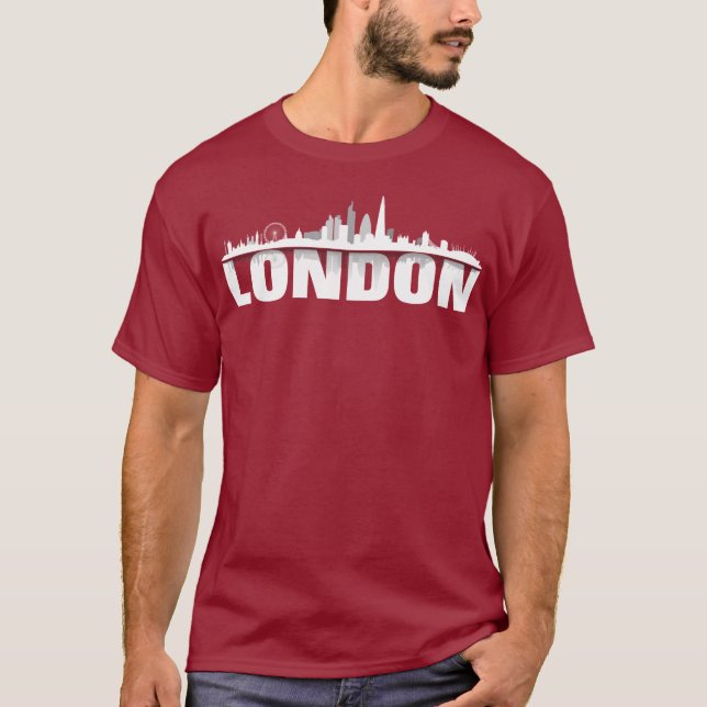 T-shirt Skyline de Londres tee-shirt (Devant)