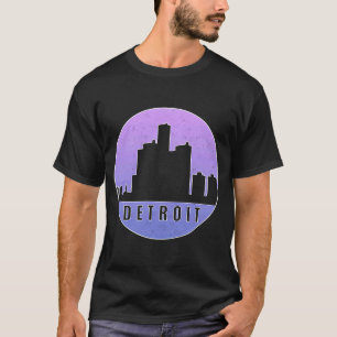 T-shirt Skyline Détroit 1