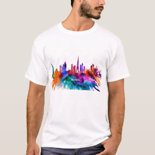 T-shirt Skyline Dubaï