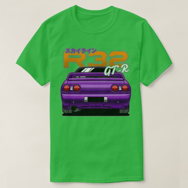 T-shirt Skyline GTR R32 1 (Design devant)