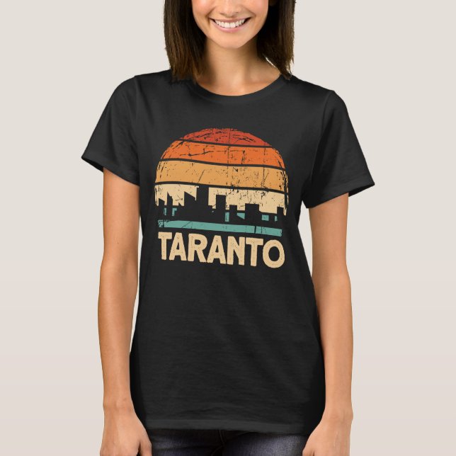T-shirt Skyline Taranto (Devant)