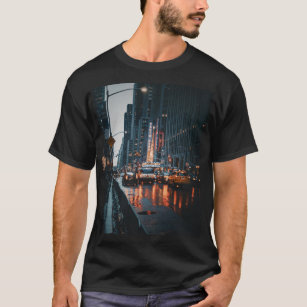 T-shirt Skylines de New York : Vues urbaines captivantes