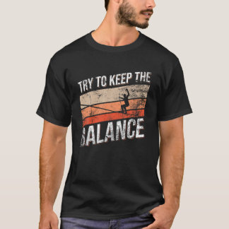 T-shirt Slackline Slacklining