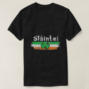 T-shirt Sláinte Irlande Drapeau irlandais Shamrock Chefs I