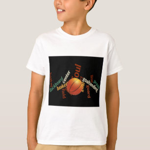 T-shirt Slam Dunk de Vocabulaire : Basketball Jeu des Cham
