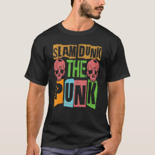 T-shirt Slam Dunk The Punk Gothique Concert Grunge 1