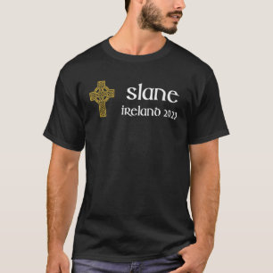 T-shirt Slane Meath Croix Celtique Irlande 2023 Gaélique &