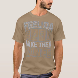 T-shirt Slap Bass Guitar Feel da bass & make them dance