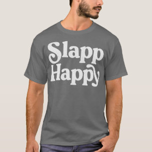 T-shirt Slapp Happy Faded Style Prog Rock Design