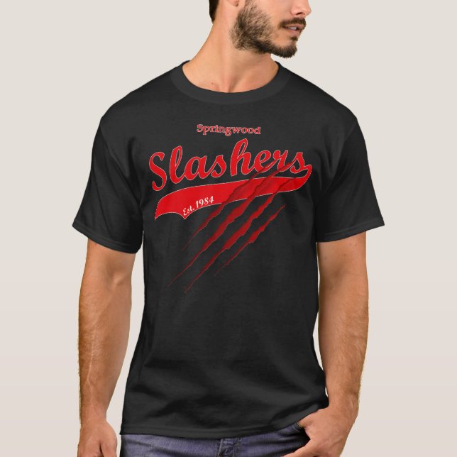 T-shirt Slashers Springwood (Devant)