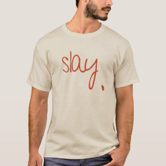 T-shirt Slay - Fierce et fabuleux design de typographie