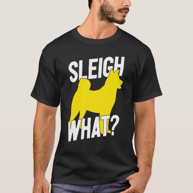 T-shirt Sled Dog Sledding Husky Sleigh Ce Musher (Devant)