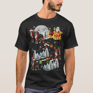 T-shirt Sledge de Noël de la Montagne Bernese Sant