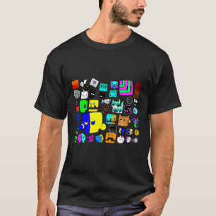 T-shirt Sleep Dash Répéter le jeu vidéo Géométrie Gamer vi