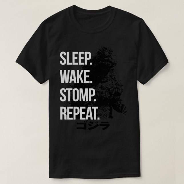 T-SHIRT SLEEP WASTOMP REPEAT G2K (Design devant)
