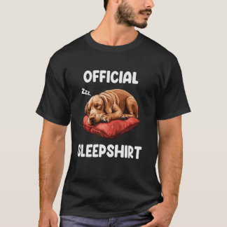 T-shirt Sleepshirt officiel Vizsla Funny Chien Amoureux Py
