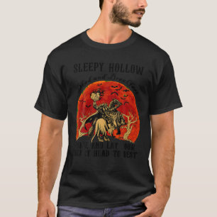 T-shirt Sleepy Hollow Retro Vintage sans tête Hall