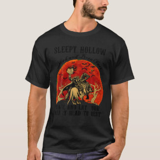 T-shirt Sleepy Hollow Retro Vintage sans tête Hall