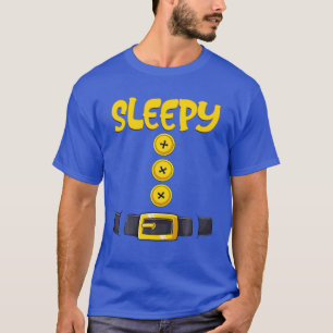 T-shirt Sleepy Nwarf Halloween Costume drôle Idée cadeau u