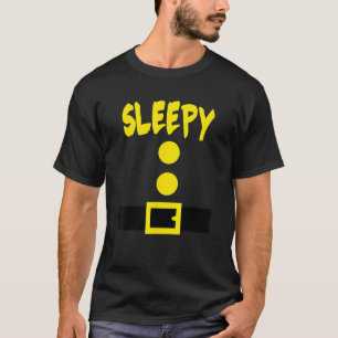 T-shirt Sleepy Nwarf Halloween Costume drôle Idée cadeau u