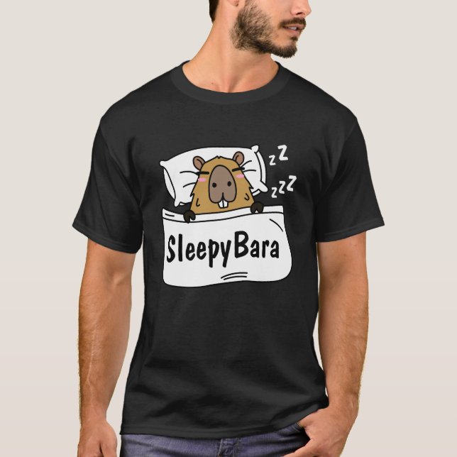 T-shirt Sleepybara Rodents (Devant)