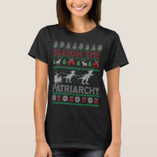 T-shirt Sleigh Le Mème Féministe Féministe Féministe Patri