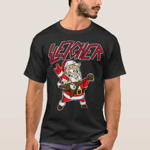 T-shirt Sleigher Santa Claus Métal Noël drôle Hail Sa