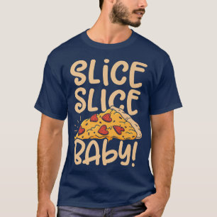 T-shirt Slice Baby Pizza Lover Manger Italien Nourriture P