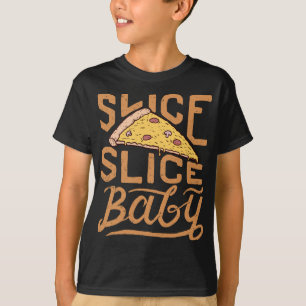 T-shirt Slice Slice Baby Funny Vintage Pizza Lover Italien