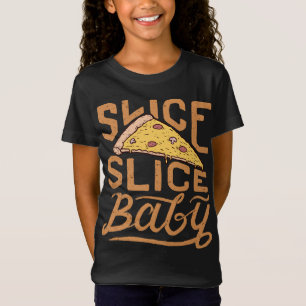 T-Shirt Slice Slice Baby Funny Vintage Pizza Lover Italien