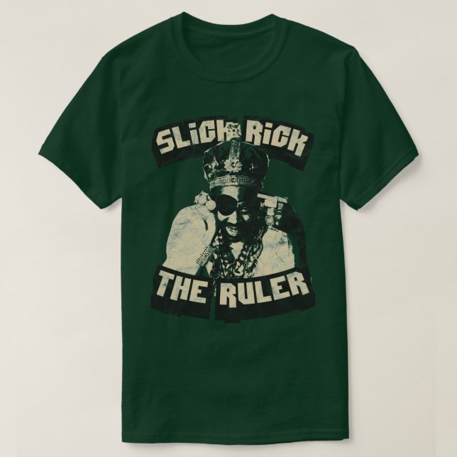 T-shirt Slick Rick Old School Hip hop (Design devant)