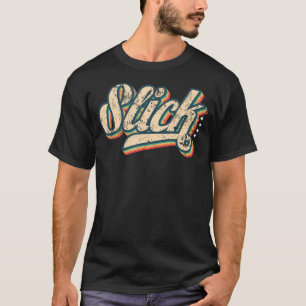 T-shirt Slick Vintage Look Slang A les années 70 Costume O
