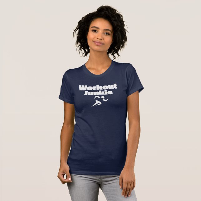 T-Shirt slim Fit féminin Junkie (Devant entier)