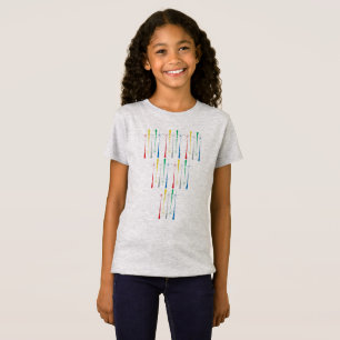 T-Shirt Slim Fit pour filles de baguettes magiques