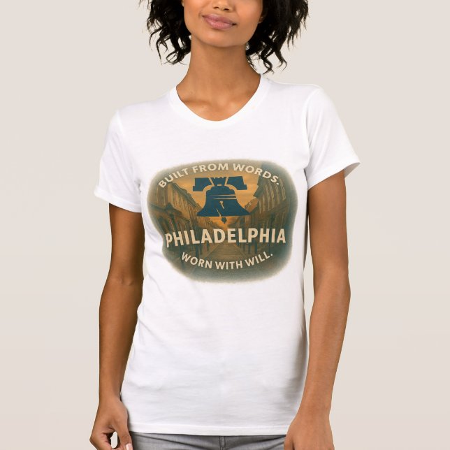 T-shirt Slim Fit Tee | Forme civique Bella+Canvas (Devant)