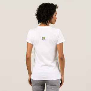 T-shirt slim pour femme J'adore les plantes