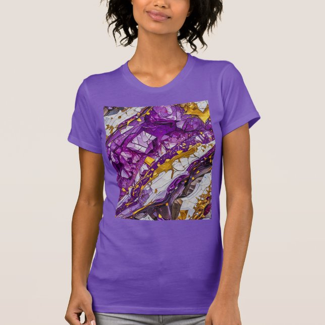 T-shirt slim pour femmes (Devant)