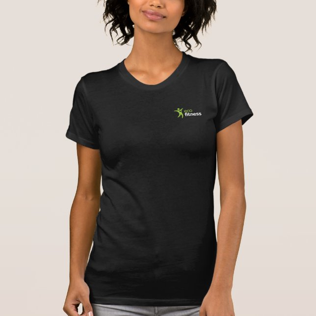 T-shirt slim pour femmes | Éco Fitness (Devant)